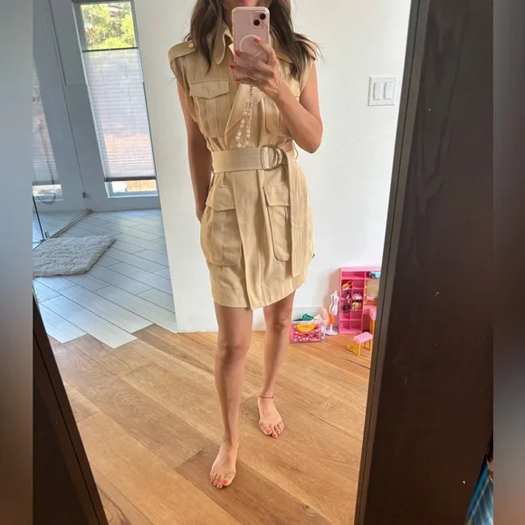 Shona Joy utility mini dress - Picture 2 of 3